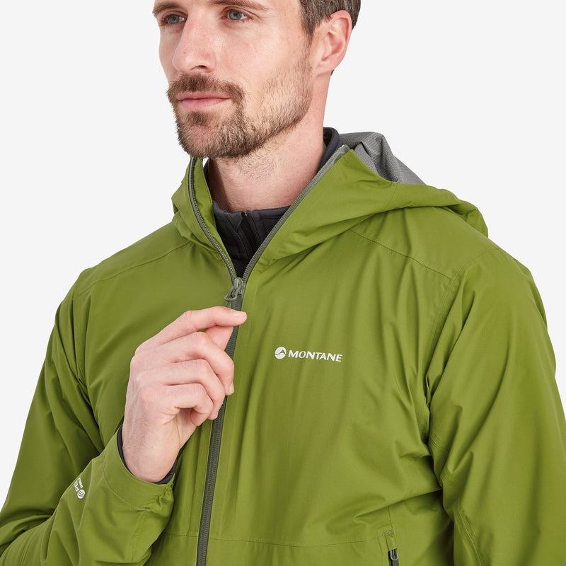 Montane Minimus Lite Wasserdichte Jacke Herren Grün | BGX4576JA