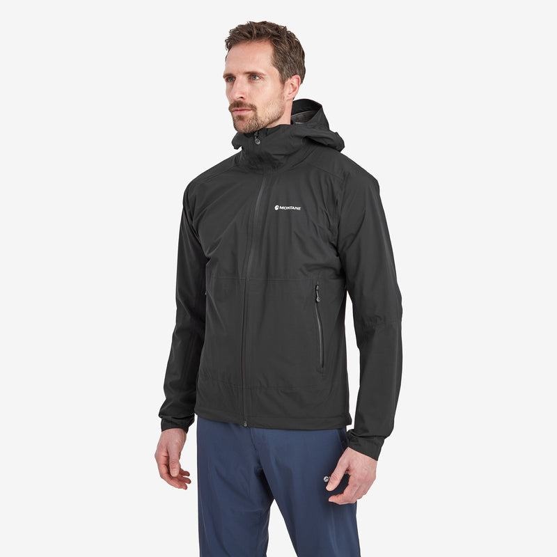 Montane Minimus Lite Wasserdichte Jacke Herren Schwarz | BAH3939XO