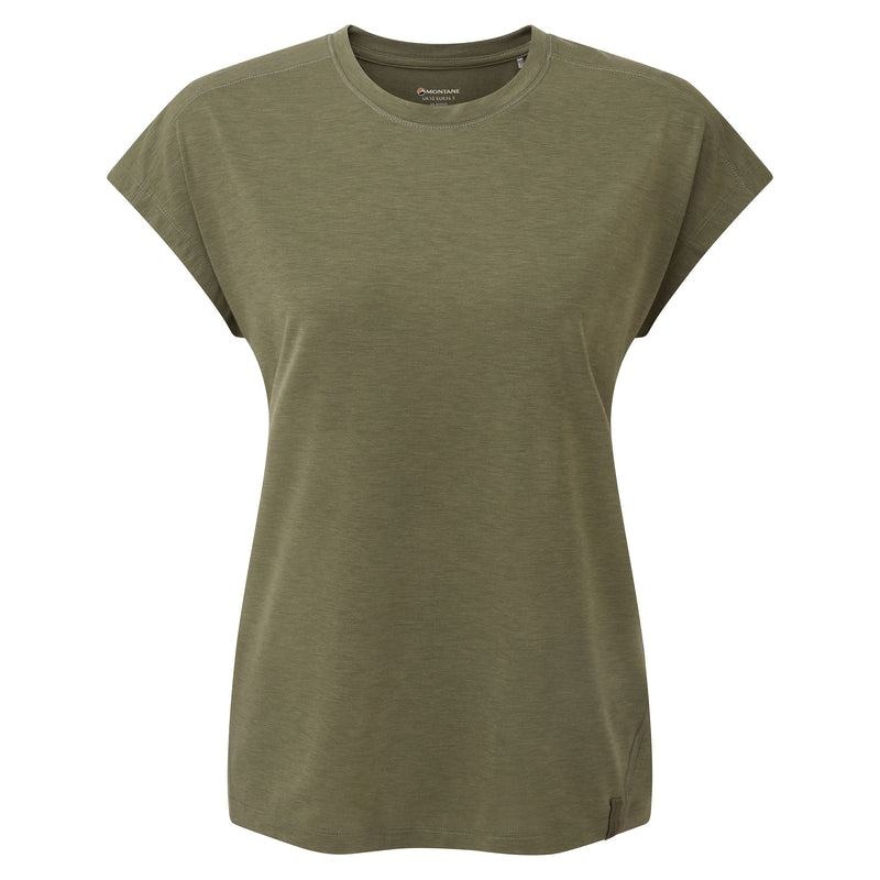 Montane Mira T-shirts Damen Dunkelgrün | QWU9088HW