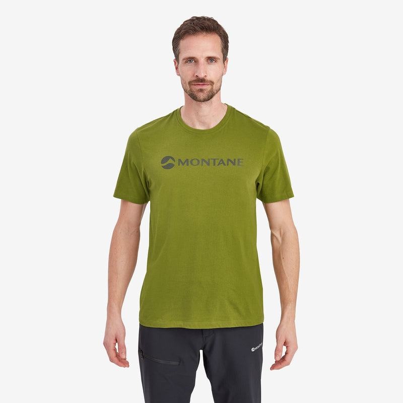 Montane Mono Logo T-shirts Herren Dunkelgrün | PAW10015HP