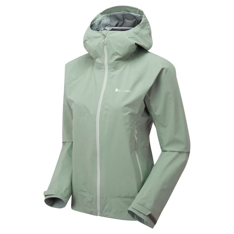 Montane Phase Lite Wasserdichte Jacke Damen Grau Grün | QBT4380VA