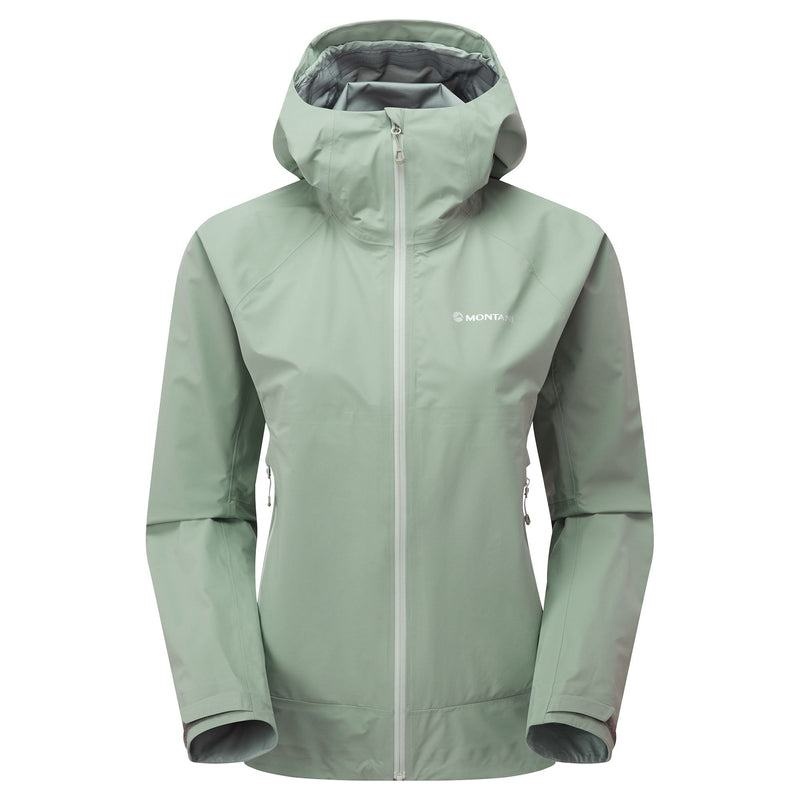 Montane Phase Lite Wasserdichte Jacke Damen Grau Grün | QBT4380VA