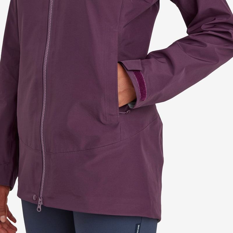 Montane Phase Wasserdichte Jacke Damen Lila | TEC9350BR