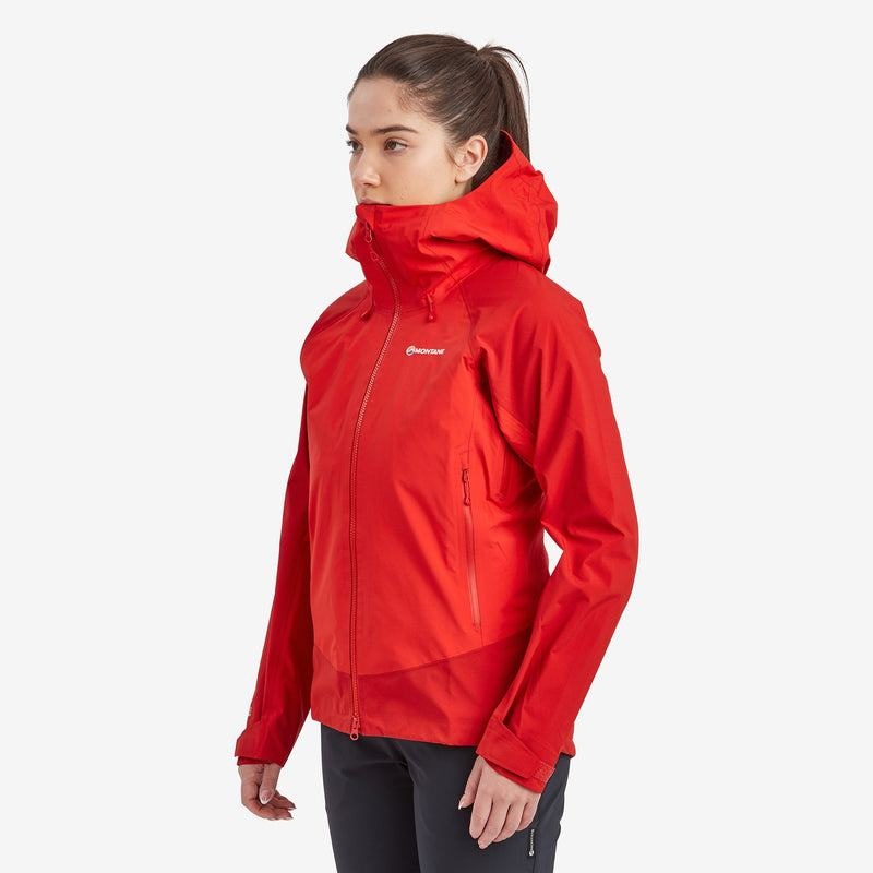 Montane Phase XPD Wasserdichte Jacke Damen Rot | EHL4123AS