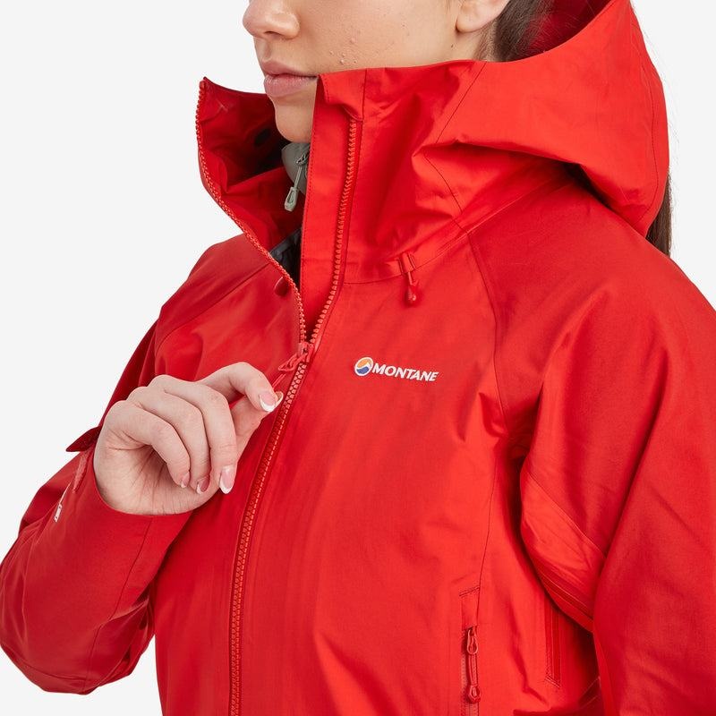 Montane Phase XPD Wasserdichte Jacke Damen Rot | EHL4123AS