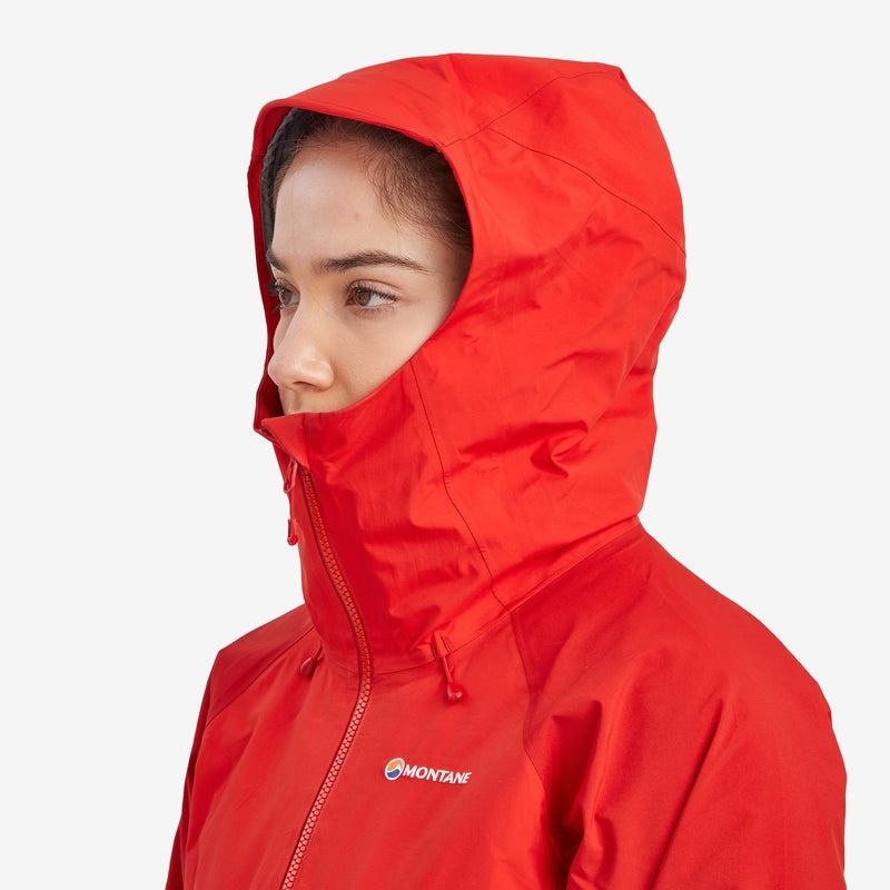 Montane Phase XPD Wasserdichte Jacke Damen Rot | EHL4123AS