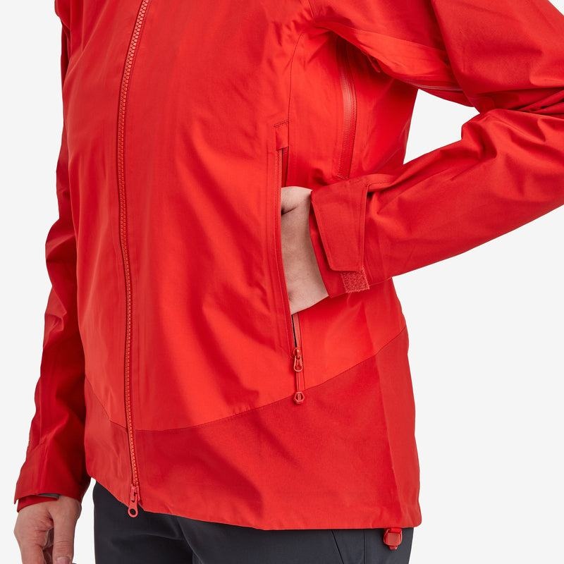 Montane Phase XPD Wasserdichte Jacke Damen Rot | EHL4123AS