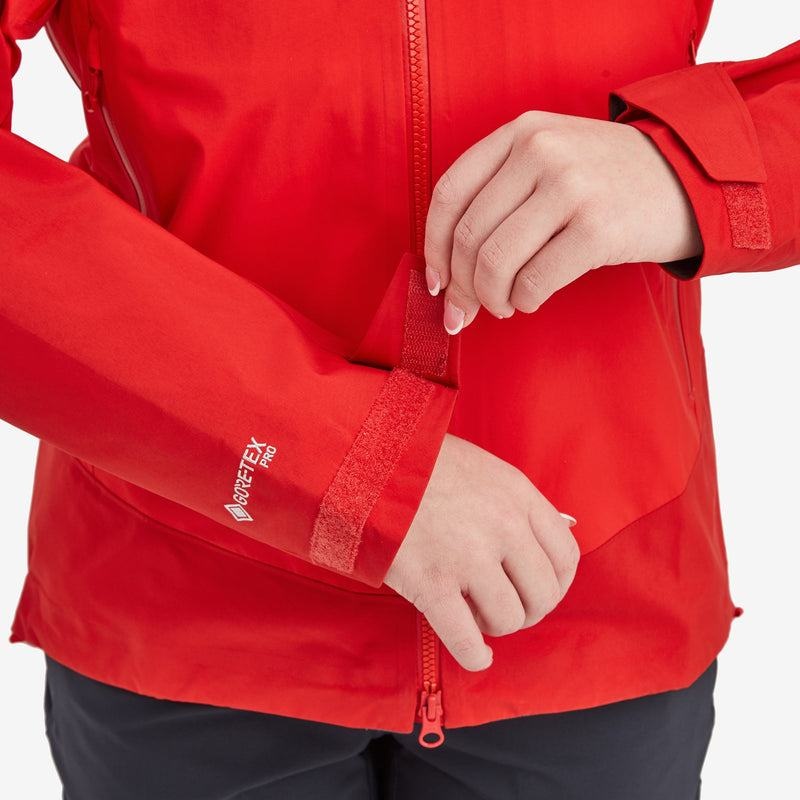 Montane Phase XPD Wasserdichte Jacke Damen Rot | EHL4123AS