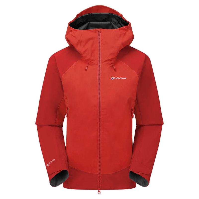 Montane Phase XPD Wasserdichte Jacke Damen Rot | EHL4123AS