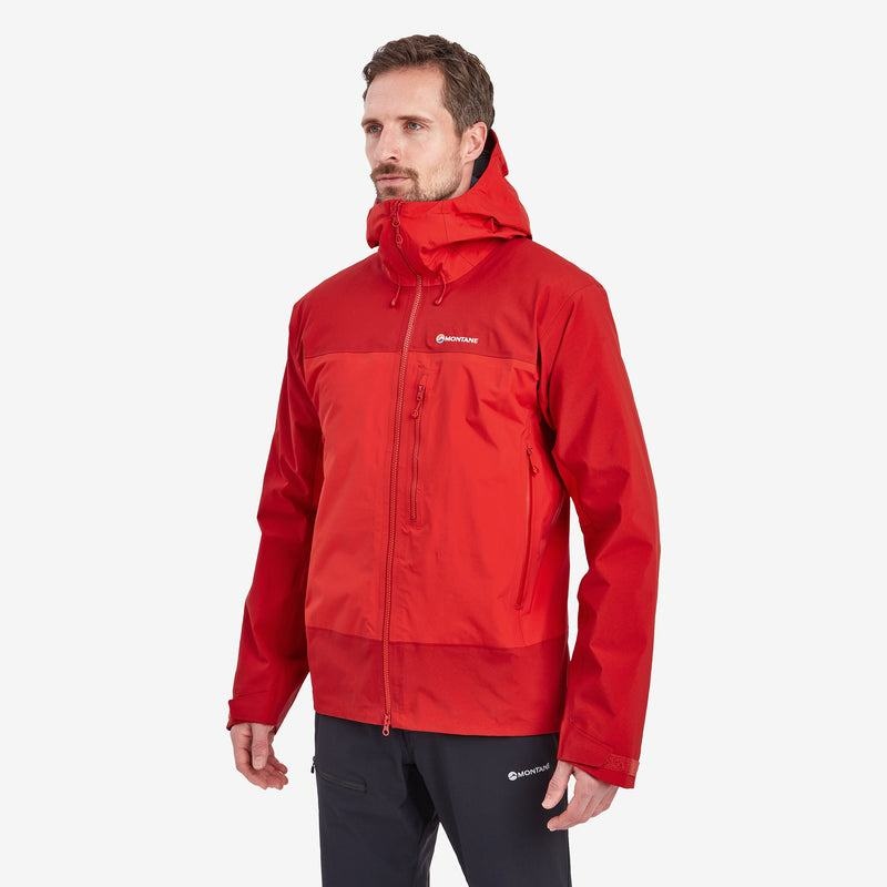 Montane Phase XPD Wasserdichte Jacke Herren Rot | DGZ1479CD