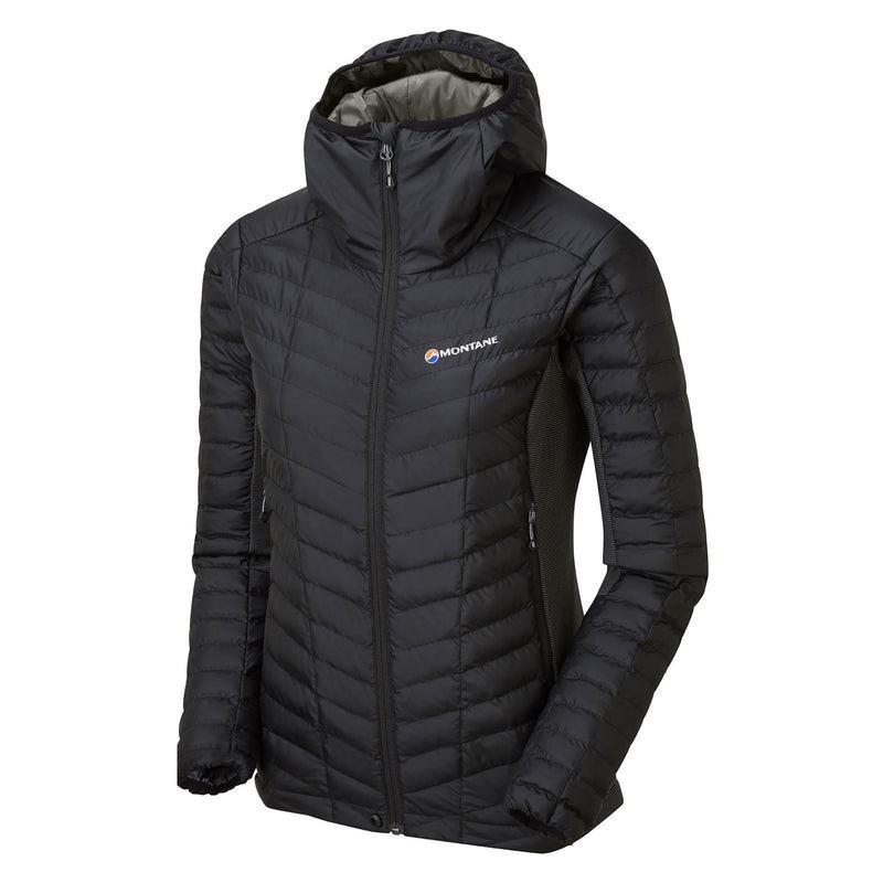 Montane Phoenix Stretch Daunenjacken Damen Schwarz | YRC8795UX