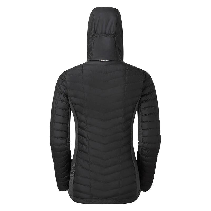 Montane Phoenix Stretch Daunenjacken Damen Schwarz | YRC8795UX