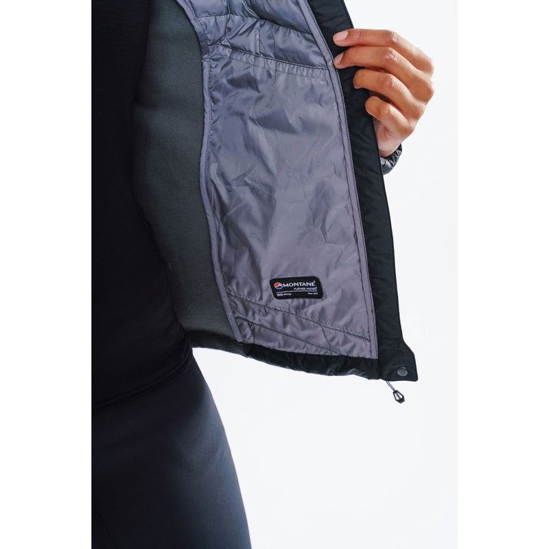 Montane Phoenix Stretch Daunenjacken Damen Schwarz | YRC8795UX