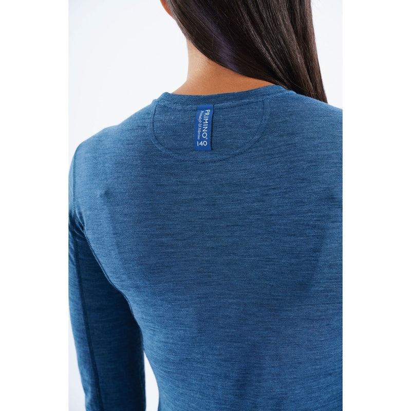 Montane Primino 140 Long Sleeve T-shirts Damen Navy Blau | IIE6970TA