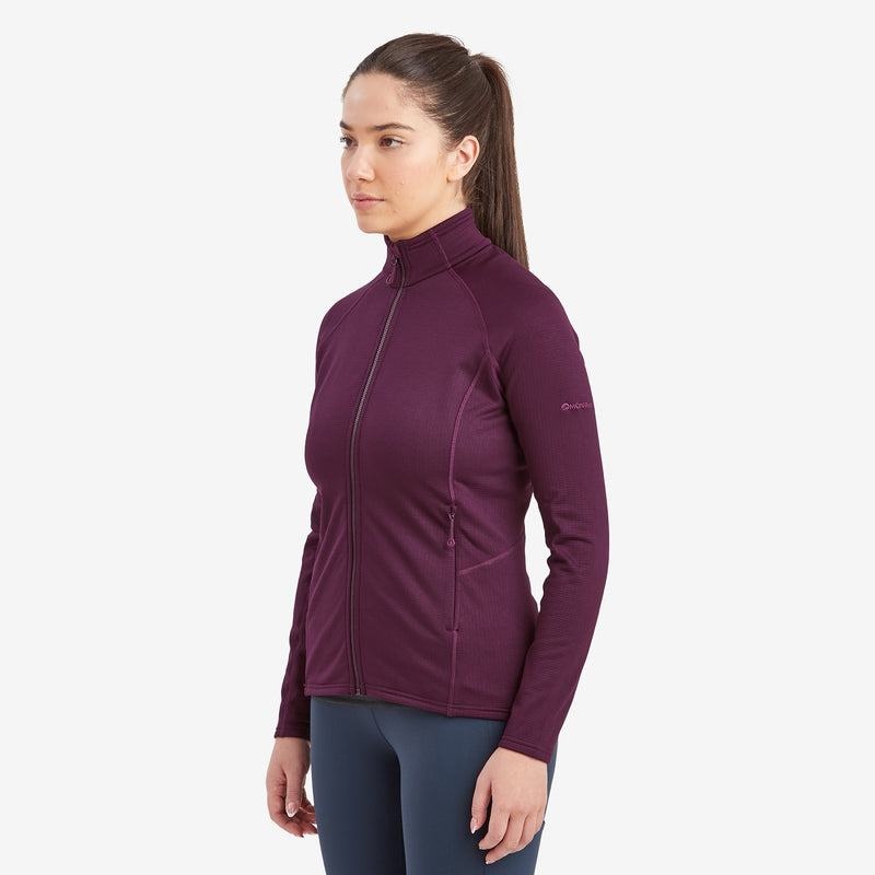 Montane Protium Fleecejacken Damen Lila | GPL9699CR