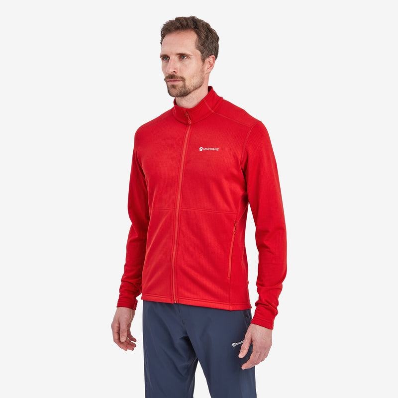 Montane Protium Fleecejacken Herren Rot | PHX437RS