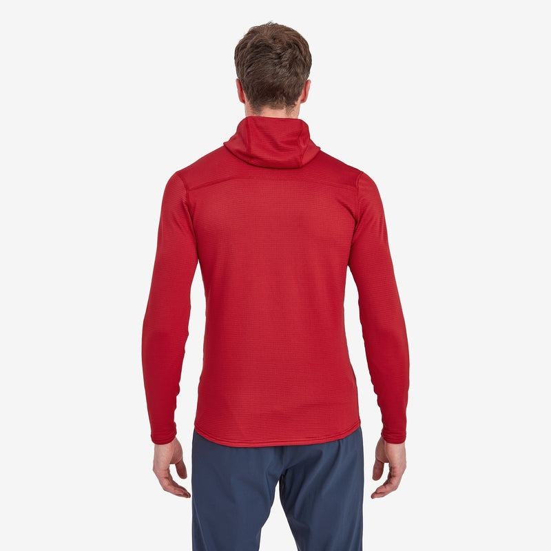 Montane Protium Lite Mit Kapuze Pull On Fleece Herren Dunkelrot | JOQ8156SZ