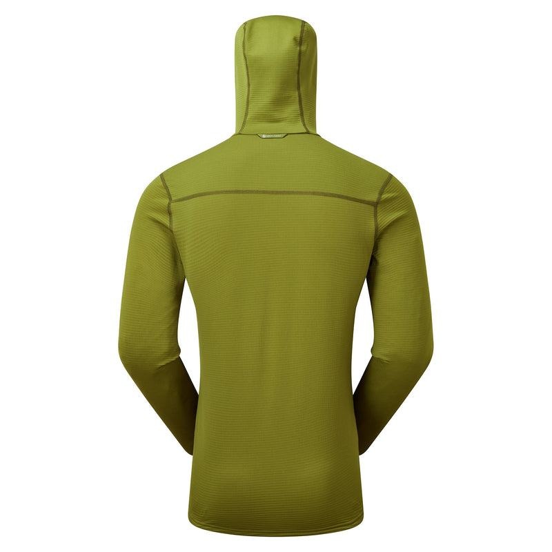 Montane Protium Lite Mit Kapuze Pull On Fleece Herren Grün | FSS546RV