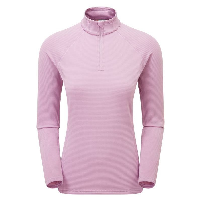 Montane Protium Lite Pull On Fleece Damen Grau Lila | KQK7866EE