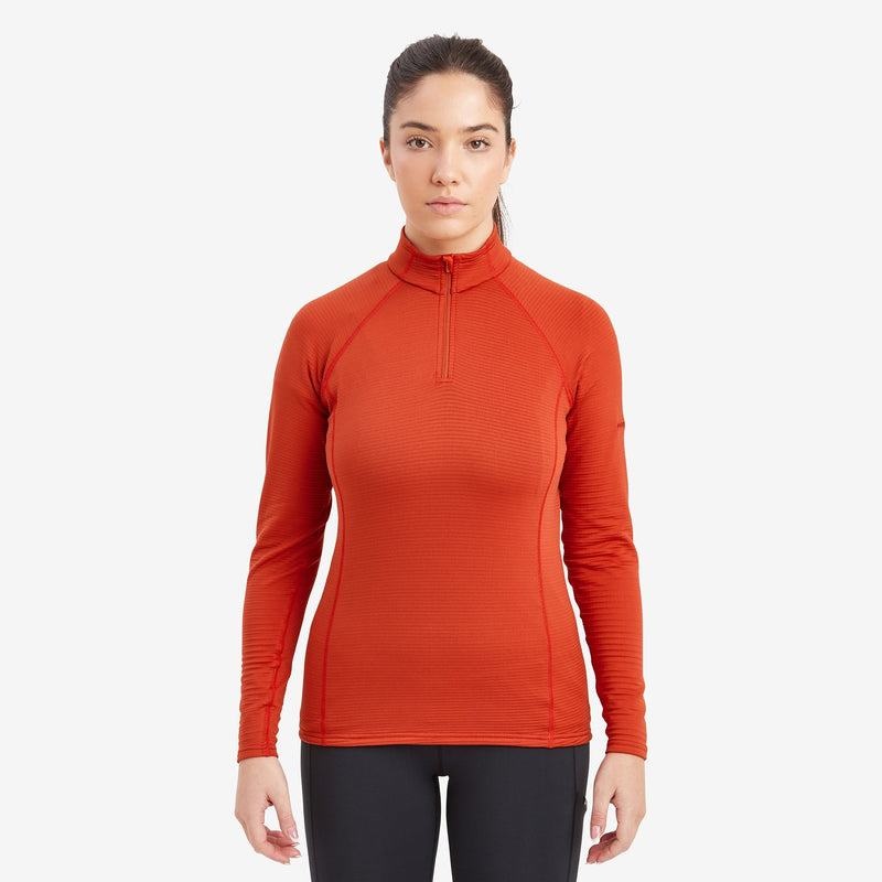 Montane Protium Lite Pull On Fleece Damen Orange Rot | LRJ5921PW