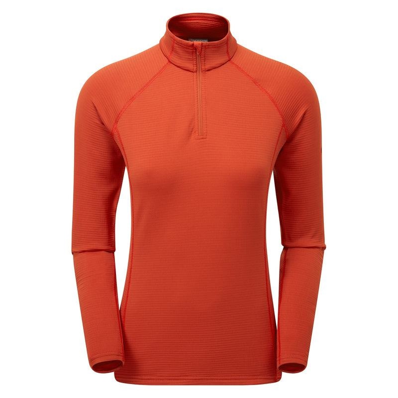 Montane Protium Lite Pull On Fleece Damen Orange Rot | LRJ5921PW