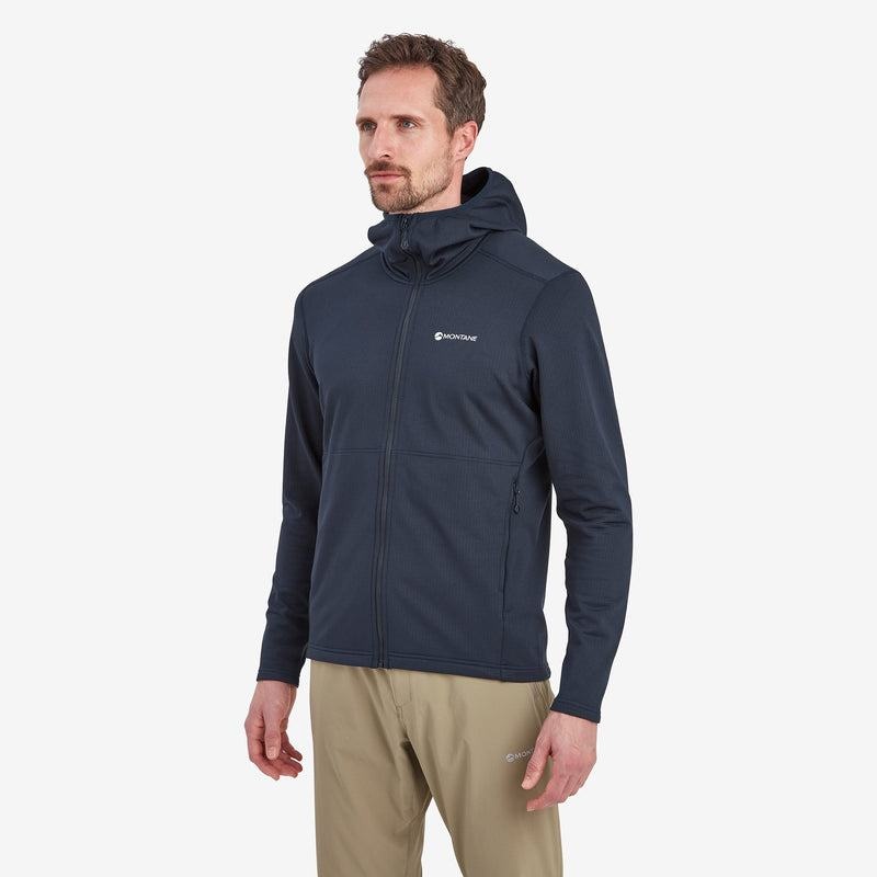 Montane Protium Mit Kapuze Fleecejacken Herren Dunkelblau | SIG4627SG