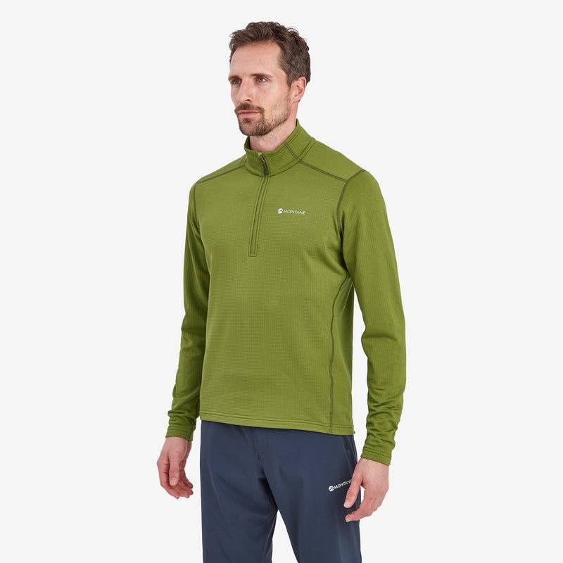 Montane Protium Pull On Fleece Herren Grün | QAM790GZ