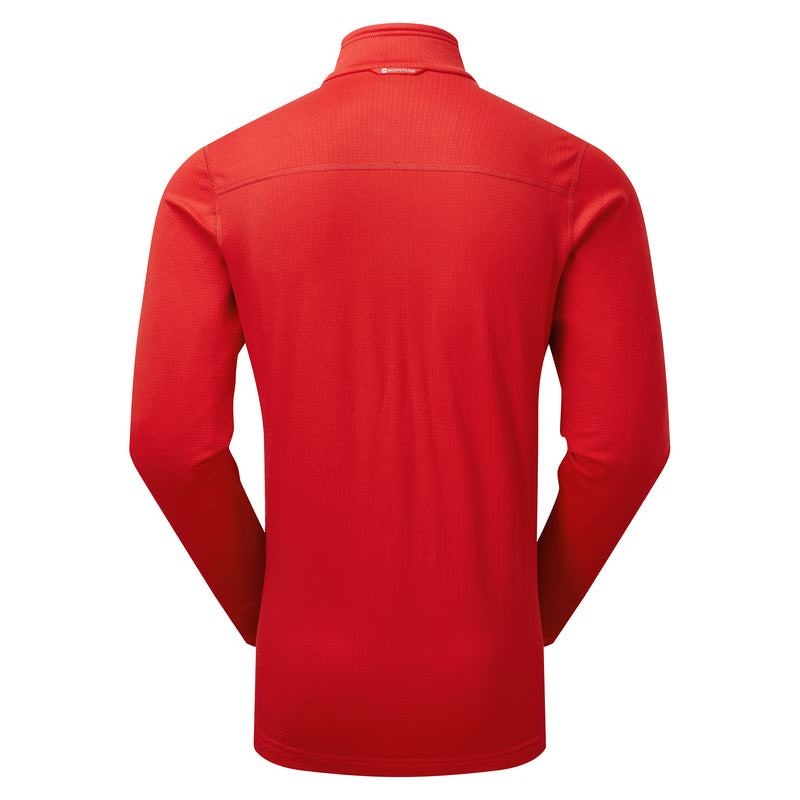 Montane Protium Pull On Fleece Herren Rot | DOY53100AO