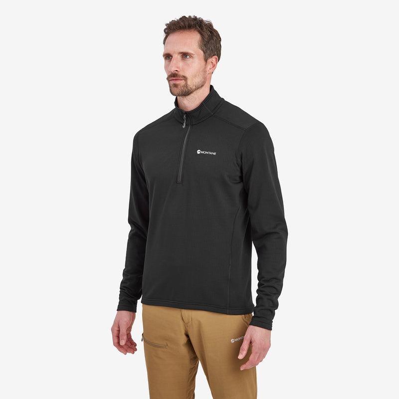 Montane Protium Pull On Fleece Herren Schwarz | ZUC8294QW