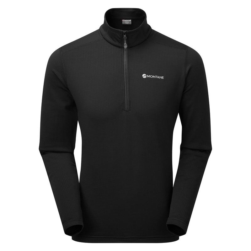 Montane Protium Pull On Fleece Herren Schwarz | ZUC8294QW