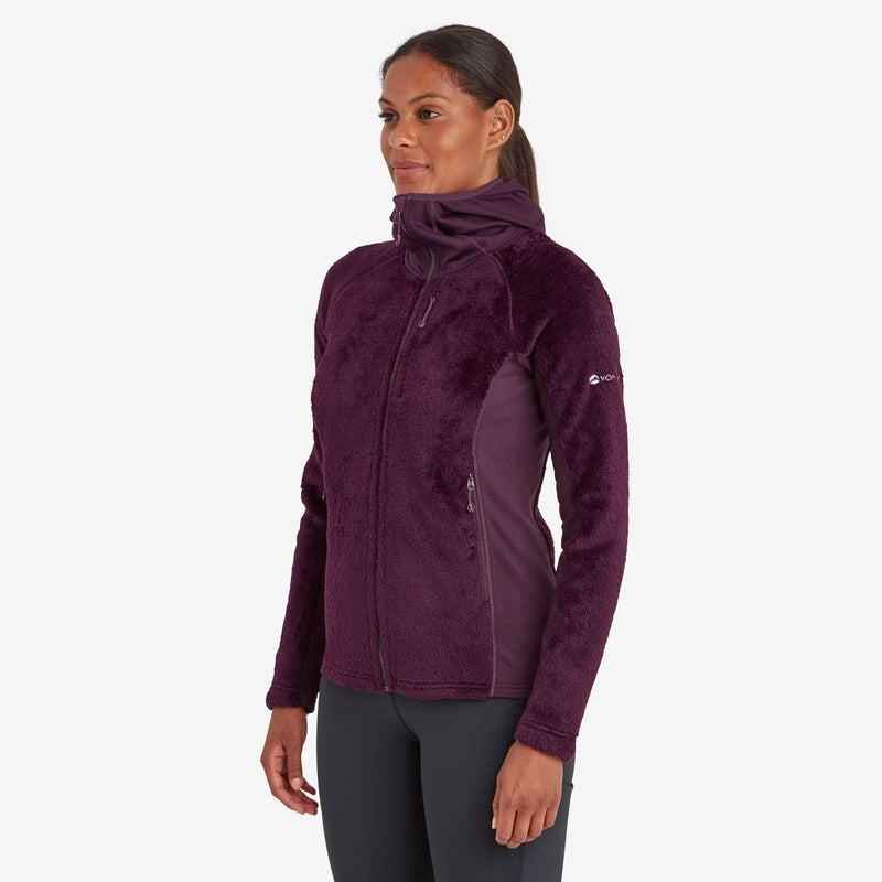 Montane Protium XPD Mit Kapuze Fleecejacken Damen Lila | AVV3675JH