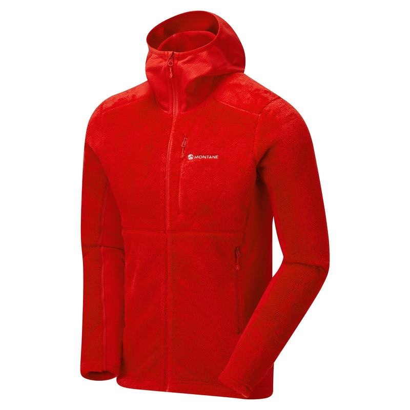 Montane Protium XPD Mit Kapuze Fleecejacken Herren Rot | UDA6713PY