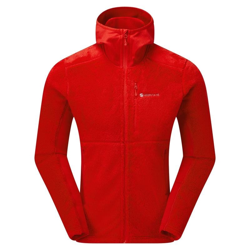 Montane Protium XPD Mit Kapuze Fleecejacken Herren Rot | UDA6713PY