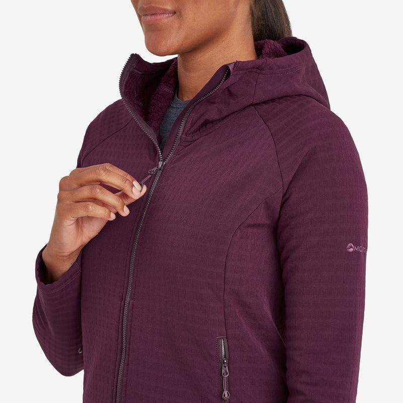 Montane Protium XT Mit Kapuze Fleecejacken Damen Lila | ZPI7929NX