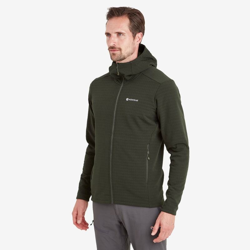 Montane Protium XT Mit Kapuze Fleecejacken Herren Dunkelgrün | WPZ8789AB