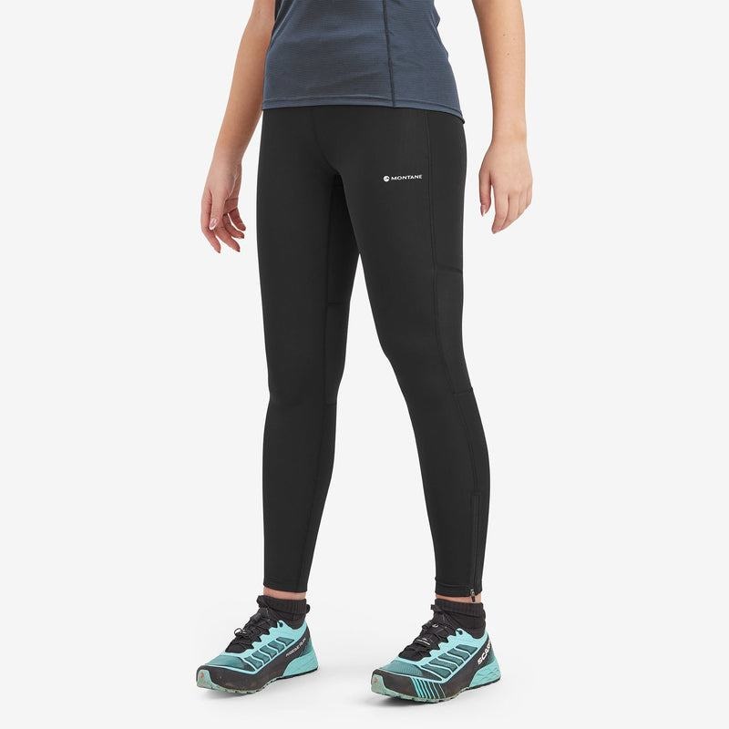 Montane Slipstream Trail Lauf Leggings Damen Schwarz | HGD224PC