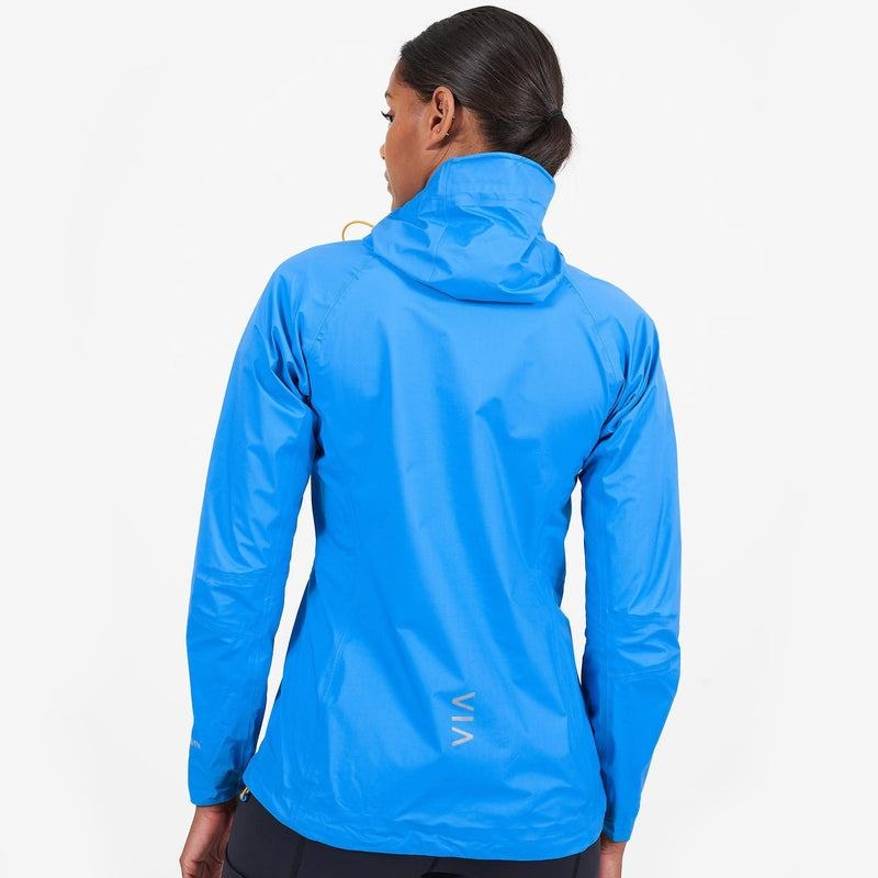 Montane Spine Wasserdichte Jacke Damen Blau | WKW9848FN