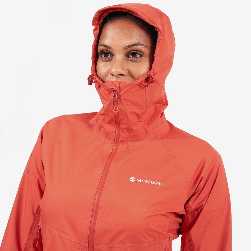 Montane Spine Wasserdichte Jacke Damen Orange | GIF3861AR