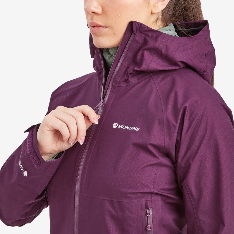 Montane Spirit Lite Wasserdichte Jacke Damen Lila | ZXQ6776FK