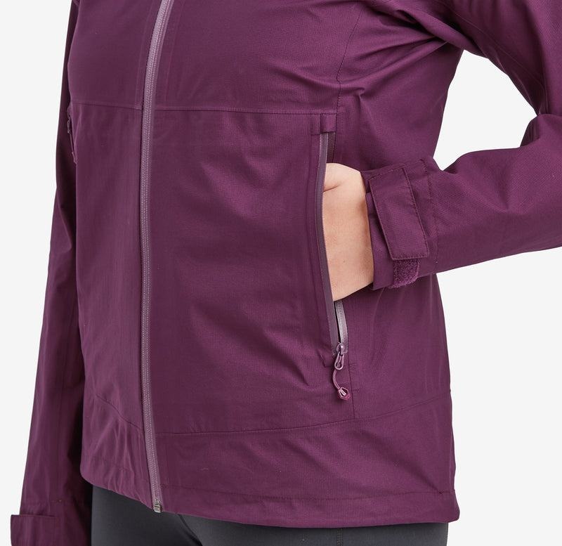 Montane Spirit Lite Wasserdichte Jacke Damen Lila | ZXQ6776FK