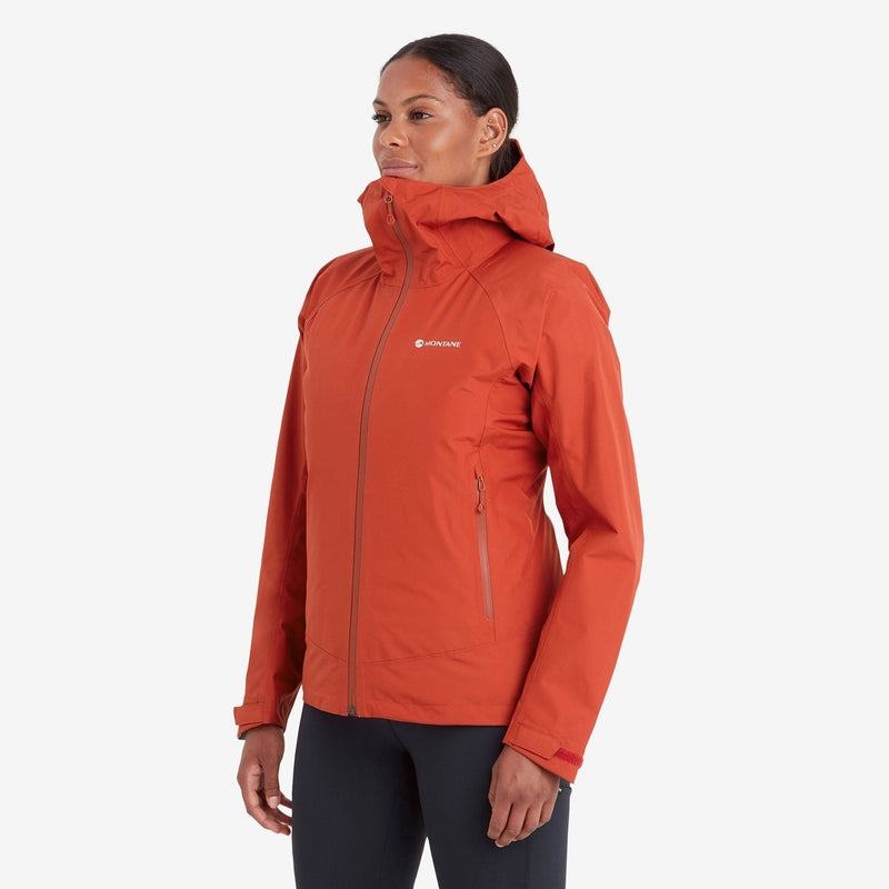 Montane Spirit Wasserdichte Jacke Damen Orange Rot | WVZ5780UG