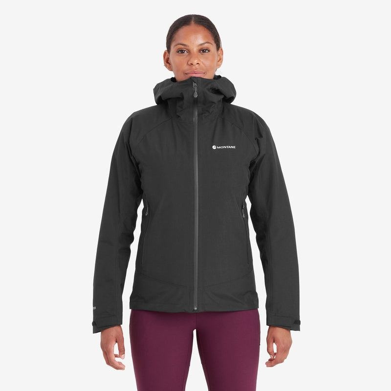 Montane Spirit Wasserdichte Jacke Damen Schwarz | CLI2539SH