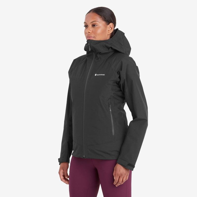 Montane Spirit Wasserdichte Jacke Damen Schwarz | CLI2539SH