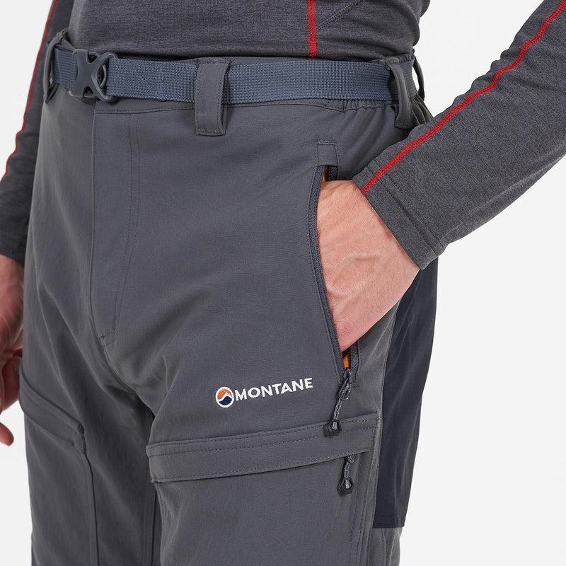 Montane Super Terra Hose Herren Grau Schwarz | HZI9770EF