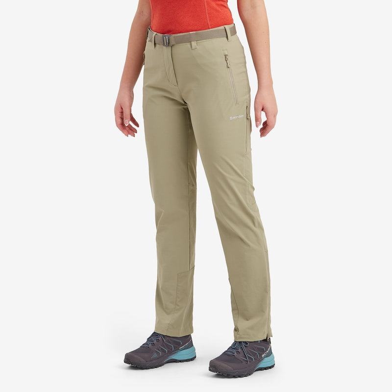 Montane Terra Stretch Hosen Damen Khaki | BET5814DU