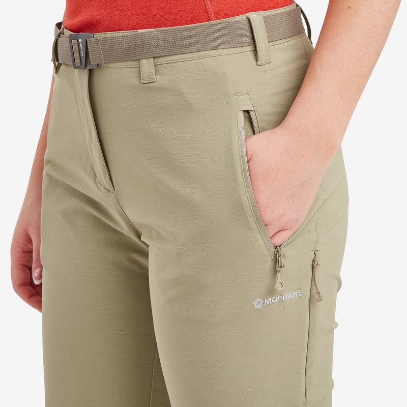 Montane Terra Stretch Hosen Damen Khaki | BET5814DU