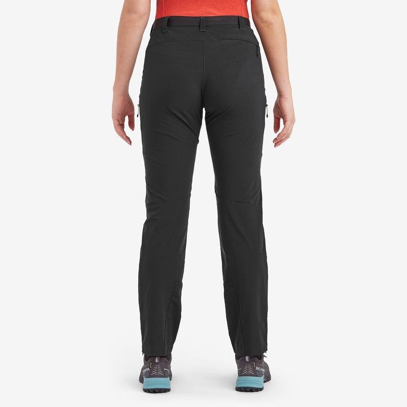 Montane Terra Stretch Hosen Damen Schwarz | VAX4967ON