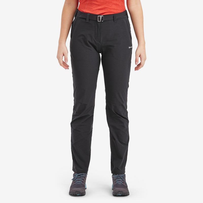 Montane Terra Stretch Lite Hosen Damen Schwarz | DNN2059KE