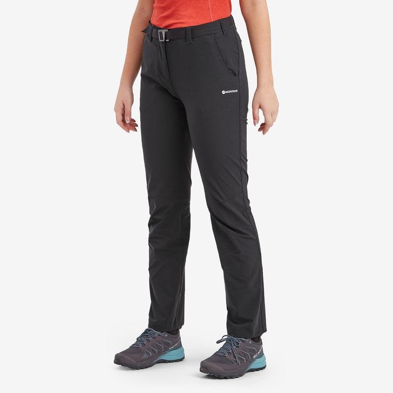 Montane Terra Stretch Lite Hosen Damen Schwarz | DNN2059KE