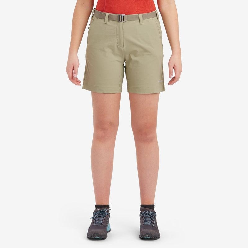 Montane Terra Stretch Lite Kurze Hose Damen Khaki | REG8041ZW